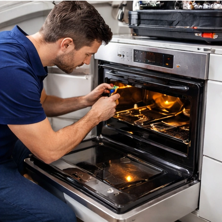 Riparazione forno e piano cottura con intervento tecnico